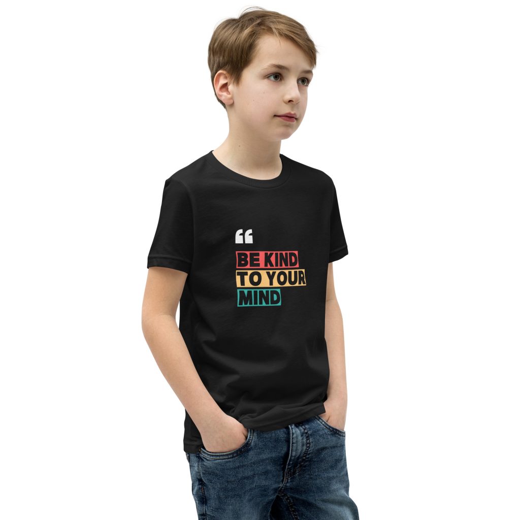 Be Kind To Your Mind - Youth Short Sleeve T-Shirt