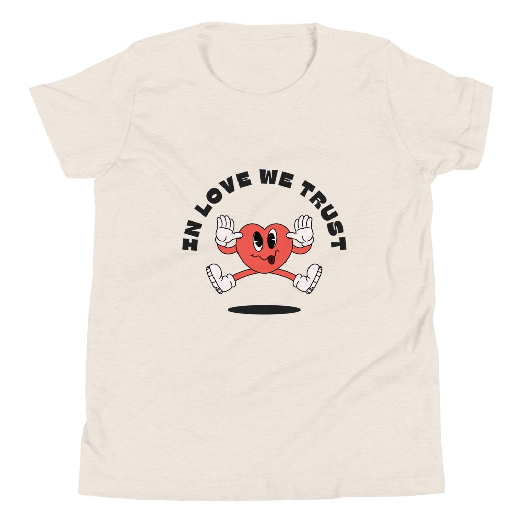 In Love We Trust - Youth Short Sleeve T-Shirt
