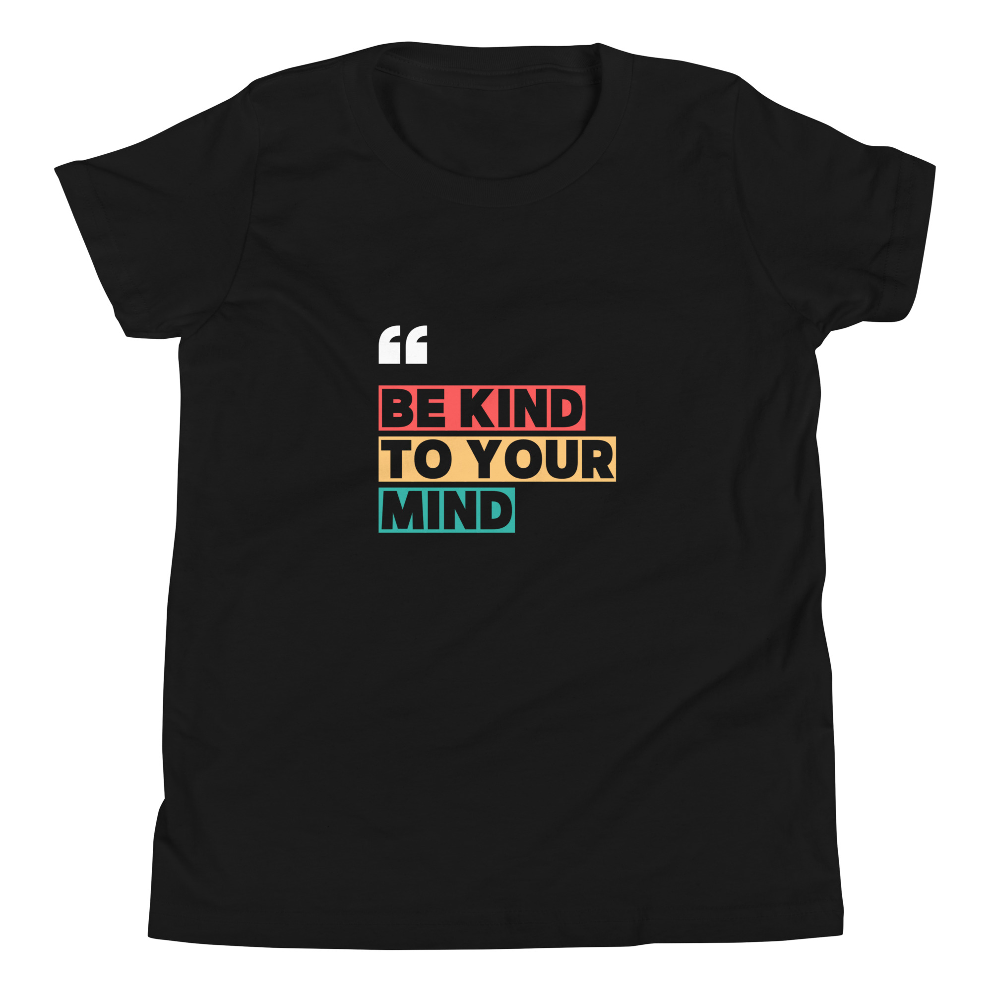 Be Kind To Your Mind - Youth Short Sleeve T-Shirt - Image 13
