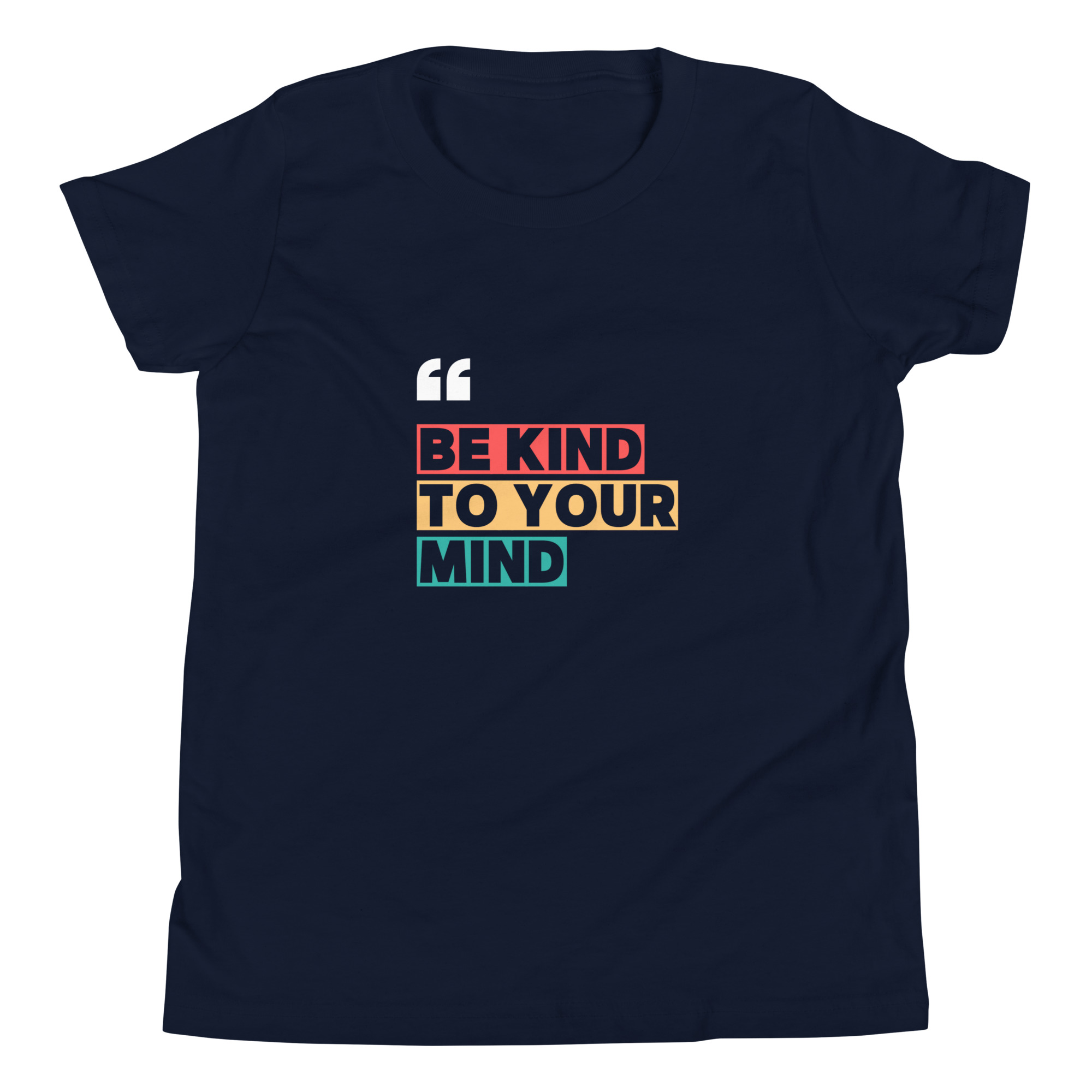 Be Kind To Your Mind - Youth Short Sleeve T-Shirt - Image 15