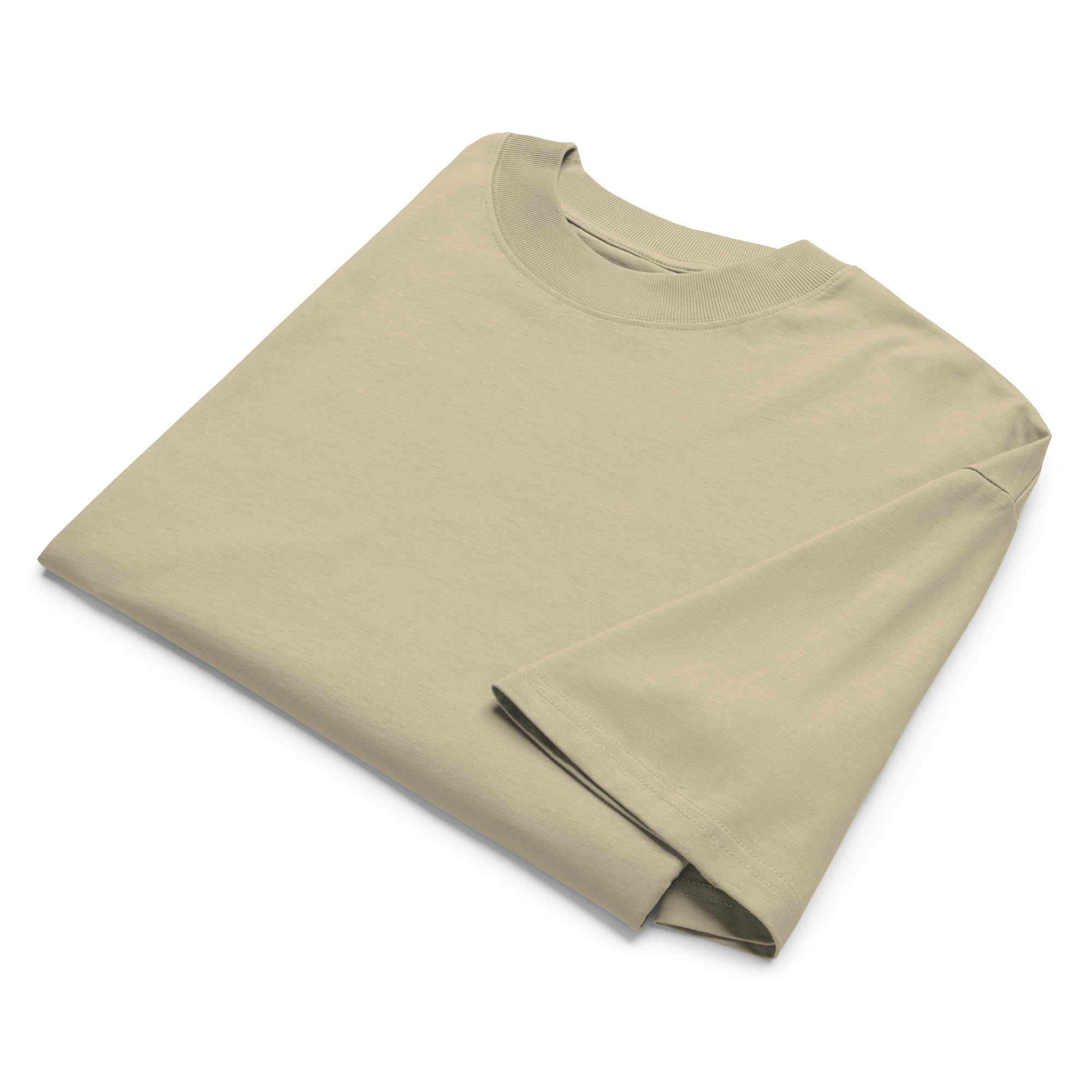 REVAMPUP Unisex organic oversized high neck t-shirt - Image 4