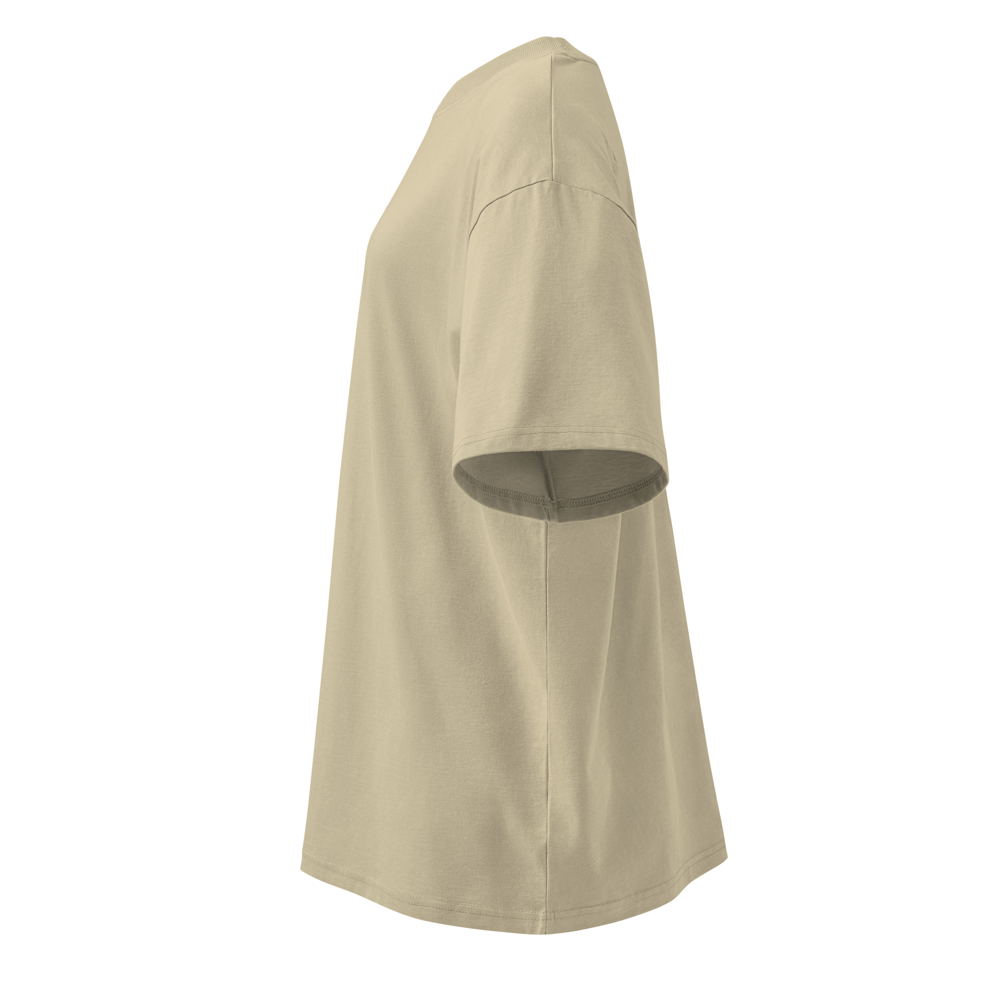 REVAMPUP Unisex organic oversized high neck t-shirt - Image 3